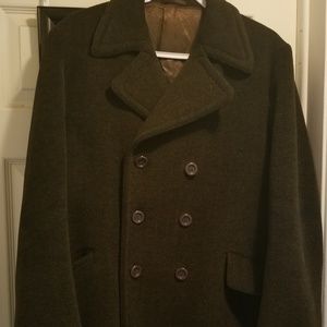 Vintage Mens Peacoat